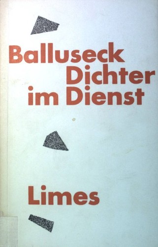 Dichter dienst der - im, dienst.