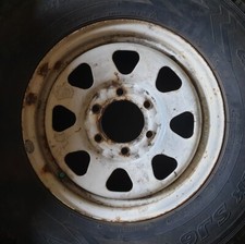 OFFROAD Räder Radsatz Stahlfelgen Dunlop Grandtrek 16 6 139,7 nissan 6 4x4 toyo