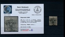 ÖSTERREICH 1850 2kr, schwarz