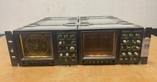Tektronix 1725 PAL NTSC Vectorscope + 1735 Waveform Monitor in RACK 19 inch