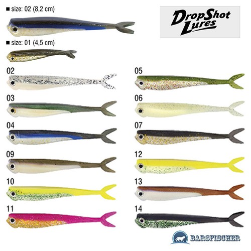Stk konger twinkey shad - 10, stk.