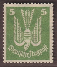 DT. REICH 344 Y ** WAAGERECHTE RIFFELUNG, tadellos postfrisch, geprüft 440,-€