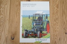 FENDT Geräteträger Prospekt Typ 345GT bis 380GT 18 Seiten 1993