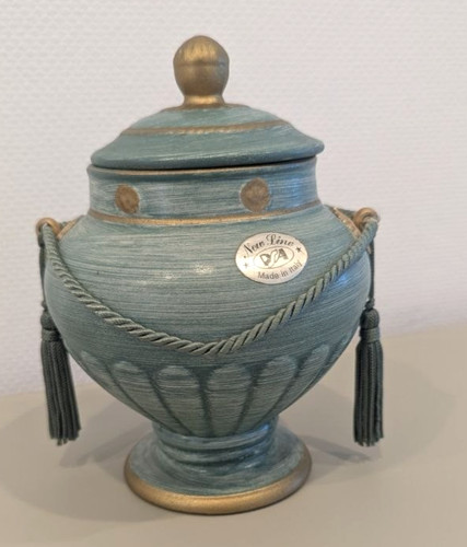 Keramik bonboniere mit deckel - mit,