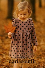 Zara Gr. 92 warmes Kleid Langarmig neu rosa gepunktet Neu