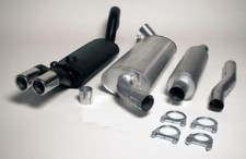 FMS Gr A Sportauspuff Anlage Audi 80/90 Typ 89 Frontantrieb 1.8-2.6 Frontantrieb