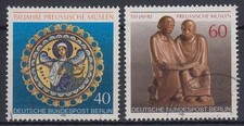 Berlin Germany 1980 Θ Mi.625/26 Museum Barlach Skulptur Kunsthandwerk Handicraft