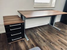 Arbeitszimmer Büro Office komplett Set Jahnke Möbel Nussbaum