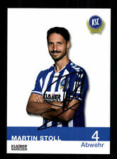 Martin Stoll Autogrammkarte Karlsruher SC 2014-15 Original Signiert + A 190885