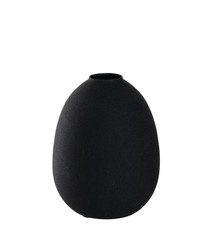Leonardo Casolare Vase schwarz