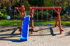 Massivholz Klettergerüst MILA