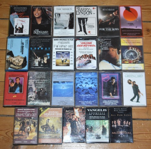 Konvolut audiokassetten - audiokassetten,