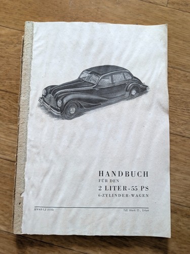 Original handbuch emw 340 bmw - handbuch,