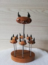 Vintage Cocktail Gabeln 6 St