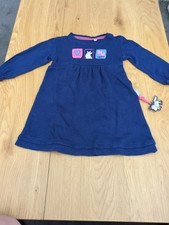 Sigikid Kleid Blau Größe 86