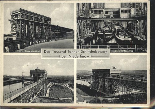 Niederfinow schiffshebewerk - niederfinow,