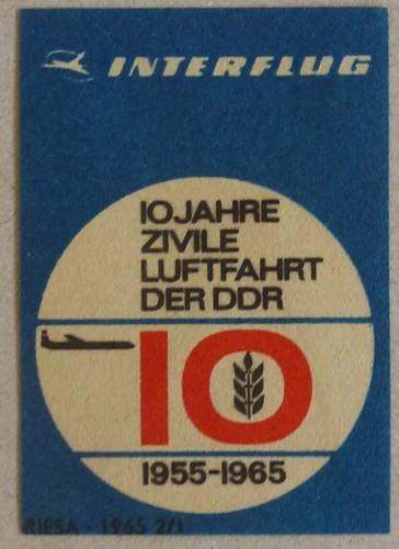 Ddr zündholz etikett - ddr,