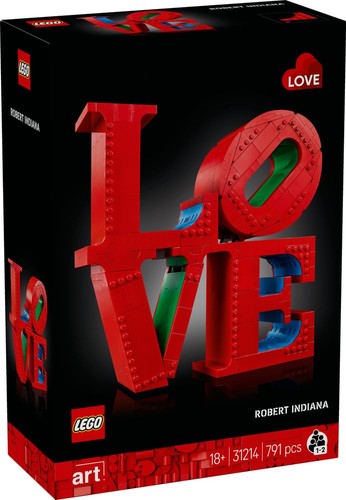 Lego 31214 love pop art - lego, pop-art