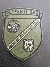 Aufnäher Patch Bundeswehr - 3.Panzerbataillon 183