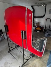 Hardtop Mercedes R107 signalrot/neuwertigem Zustand inkl. Aufbewahrungsgestell