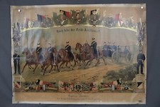 Großes Reservistenbild Feld Artillerie Regiment Nr. 31 Hagenau Gespann 1893-95