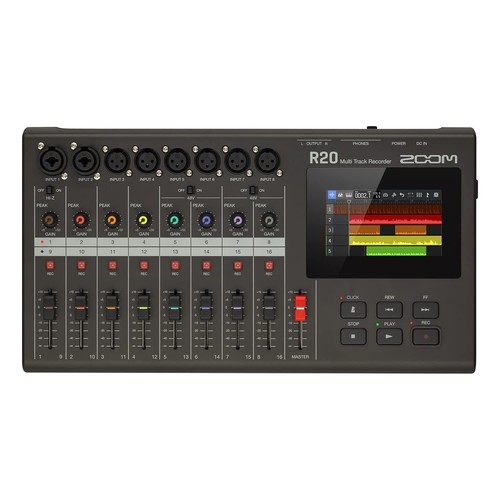Zoom r20 multi track recorder - r20, multi-track