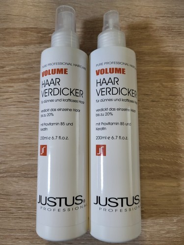 Justus haarverdicker 2x200ml - justus,