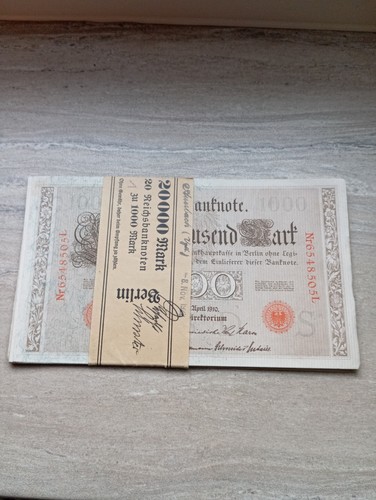 1000 reichsmark reichsbanknote - 1000,