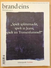brand eins, Heft September