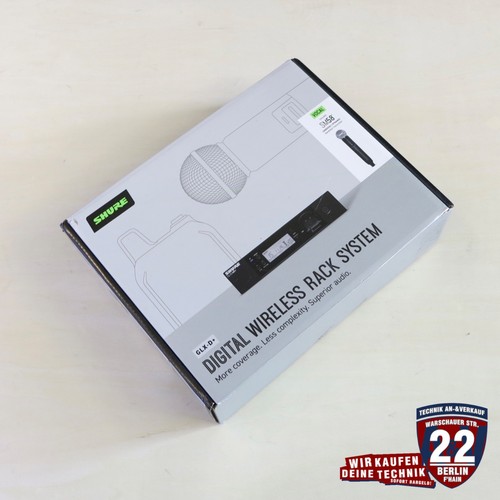 Shure glxd24r sm58 - shure, glxd24r+/sm58-z4