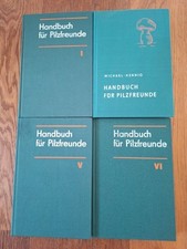 4 x DDR Handbuch für Pilzfreunde Band 1, 3, 5, 6 Fischer Verlag  Michael Hennig 