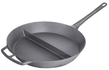 Riesenpfanne mit mittelsteg - riesenpfanne,