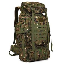 WINTMING 70L Militär Rucksack Camouflage MOLLE Trekking Wandern wasserdicht