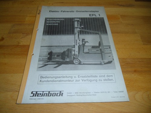 Bedienungsanleitung stapler - bedienungsanleitung,