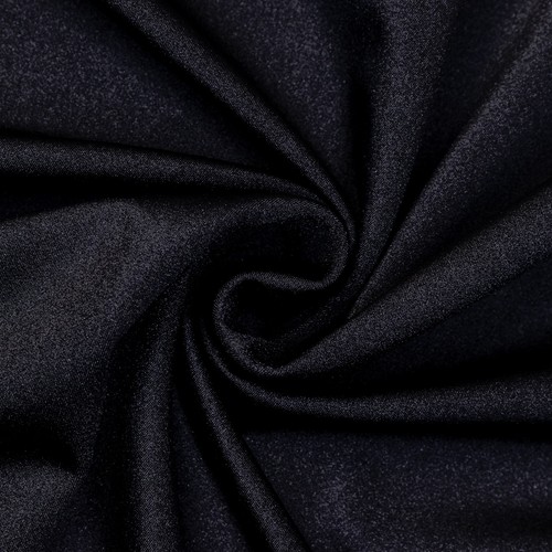 Badeanzugstoff uni schwarz