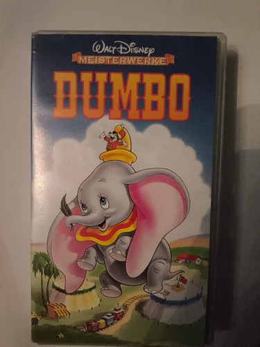 Dumbo rare black - dumbo, (vhs