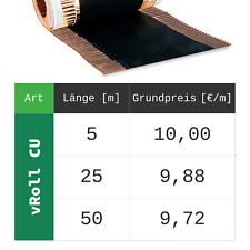 Premium Kupfer Grattrolle