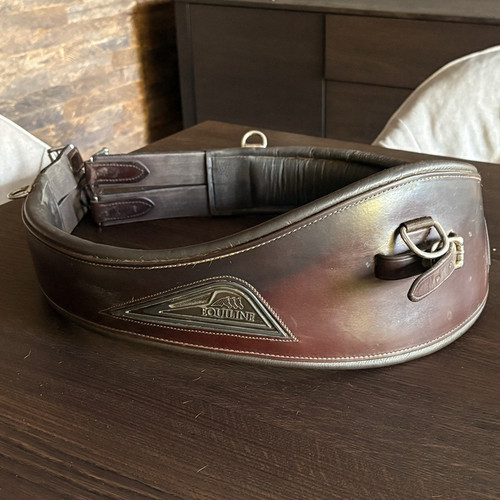 Equiline sattelgurt leder - sattelgurt,
