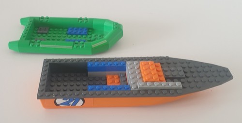 Lego schiffsrumpf boot - lego,
