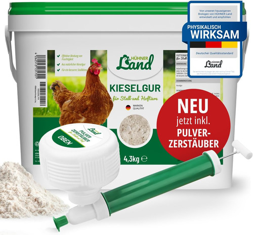 Hühner land kieselgur - land,