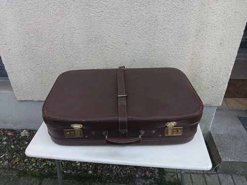 Alter lederkoffer von hepco - lederkoffer,