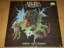 Metal-Rarität aus Frankreich: DEMON EYES - RITES OF CHAOS [EBONY Records / 1984]