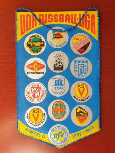 Ddr fussball liga wimpel - liga,