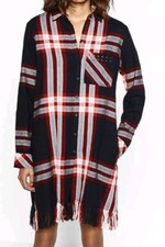 Zara Hemdblusen Kleid Long