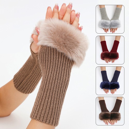Fingerlose handschuhe fell - fingerlose,