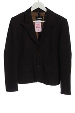YORN Woll-Blazer Damen Blazer Gr. DE 38 schwarz Business-Look