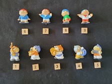 Mainzelmännchen Figuren ZDF , 1977 und 1978, H ca. 5 cm