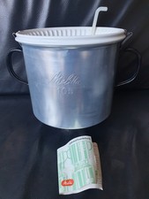 Melitta Schnellfilter No. 105 - 1 Loch – für 25–50 Tassen + Gebrauchsanleitung