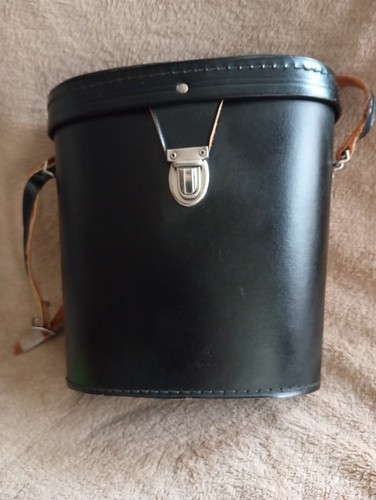 Vintage leder köcher - leder,