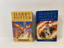 2 x Buch HARRY POTTER - Half-Blood Prince + Order of the Phoenix - in Englisch